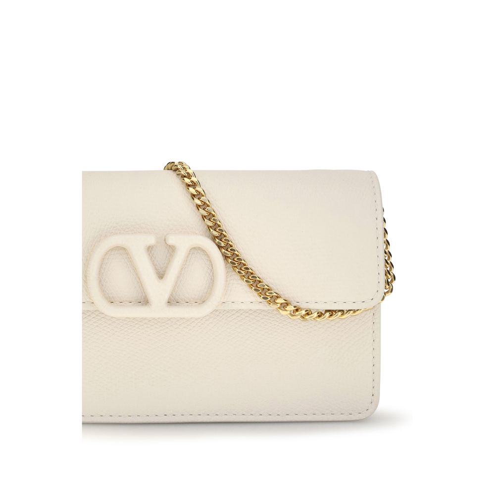 Cartera Valentino Garavani Piel De Ternera Beige Modelo Bós Taurus