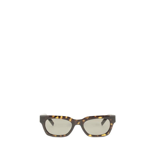 Gafas De Sol De Acetato Marrón Saint Laurent Wellington M175
