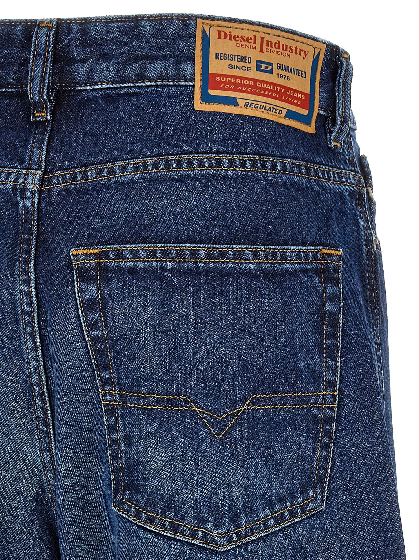 Jeans Diesel en Coton Bleu - Coupe Ample 1996 D-Sire