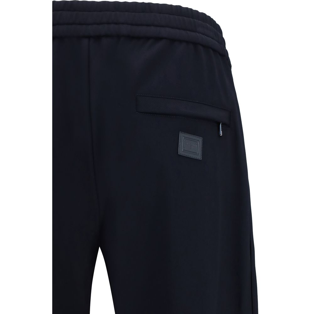 Pantalones Deportivos Dolce & Gabbana En Poliamida Azul