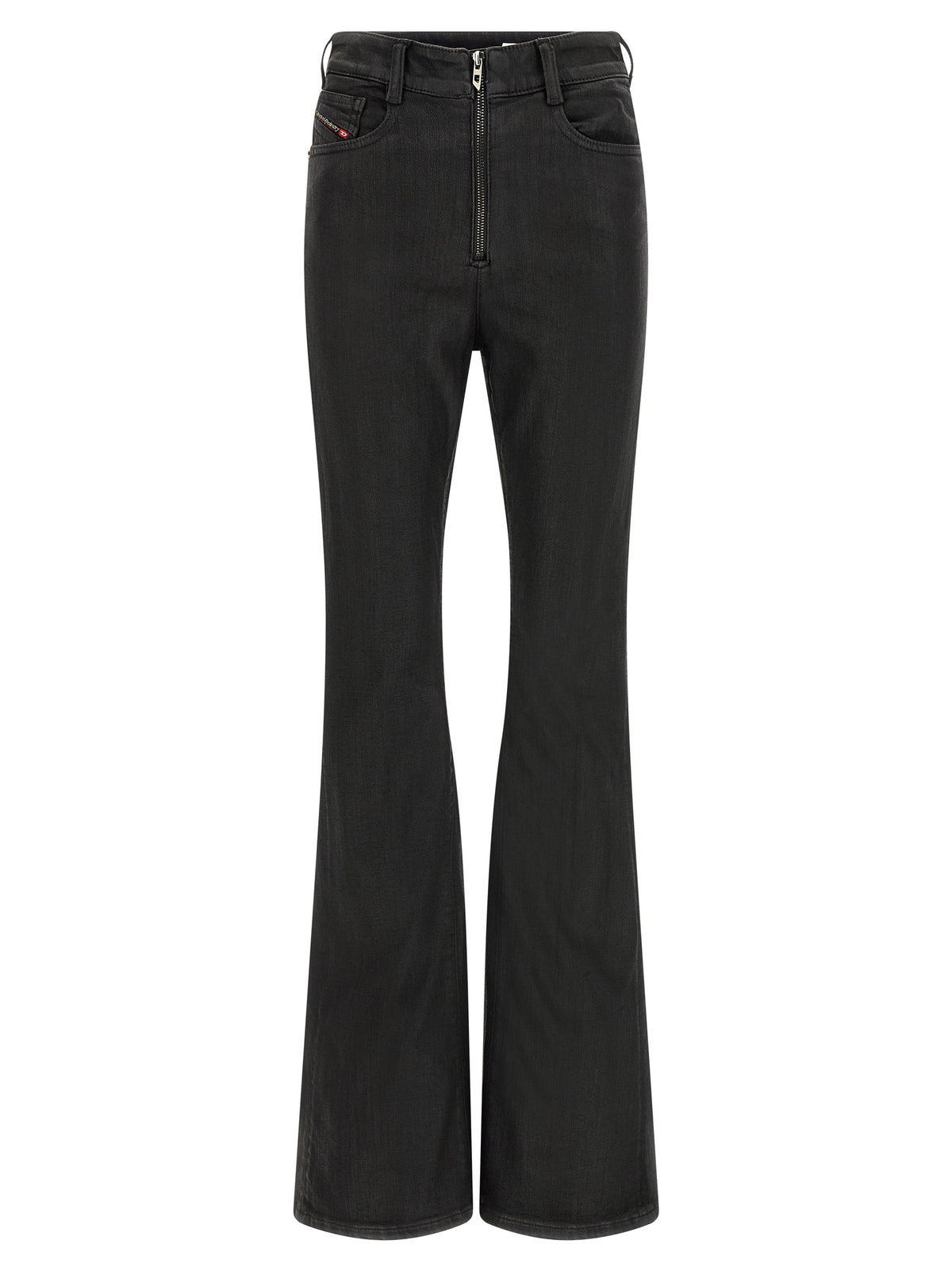 Jean Diesel Slim Fit en Coton Noir - Coupe Anatomique et Taille Haute