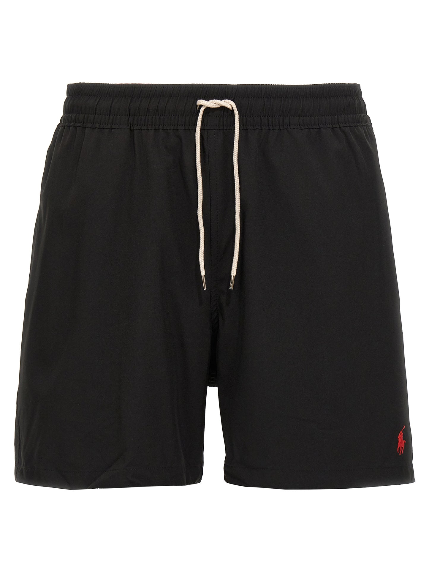 Shorts de Poliéster Negro de Uso Técnico Polo Ralph Lauren