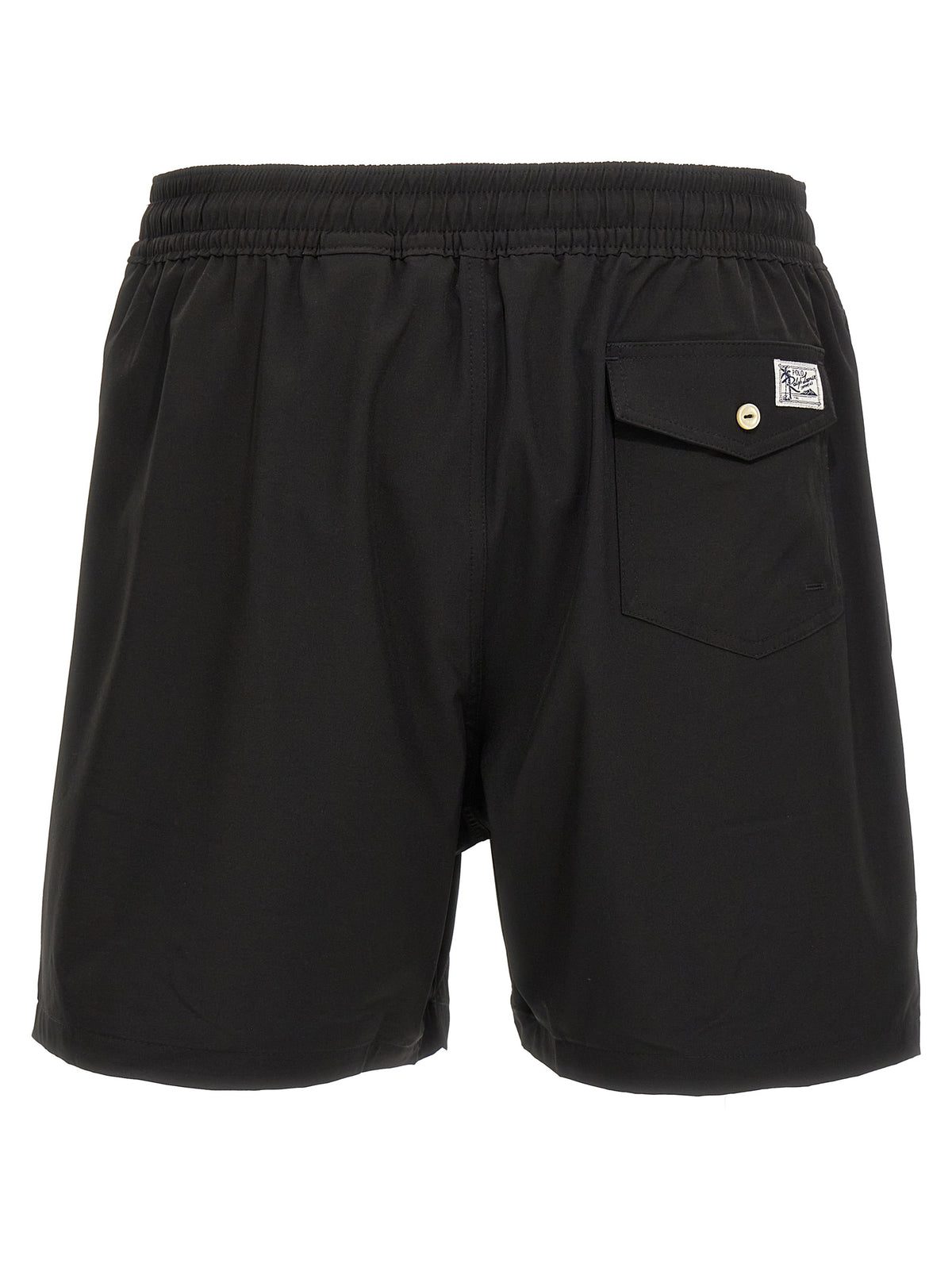 Shorts de Poliéster Negro de Uso Técnico Polo Ralph Lauren