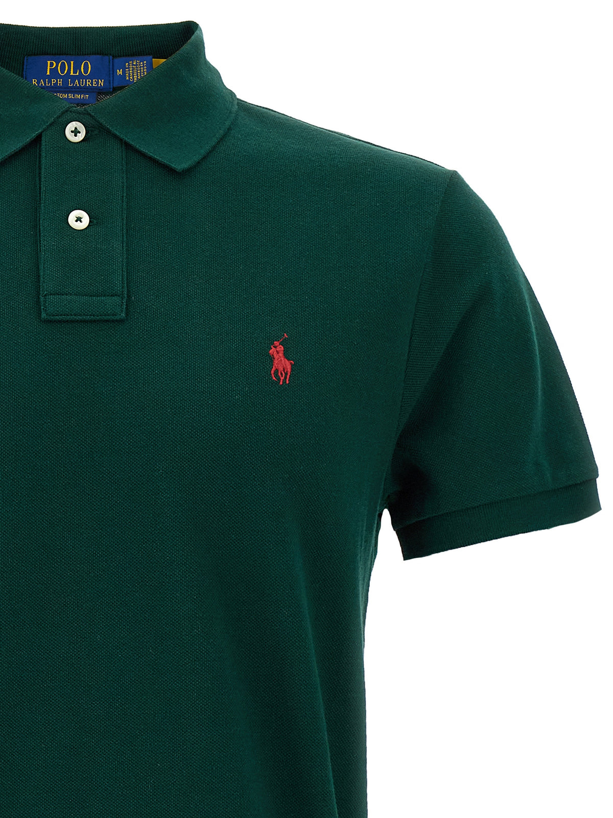 Polo Ralph Lauren Two-Tone Cotton Polo Shirt
