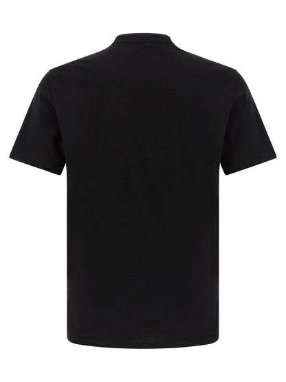 Versace Black Cotton Classic Regular Fit T-Shirt