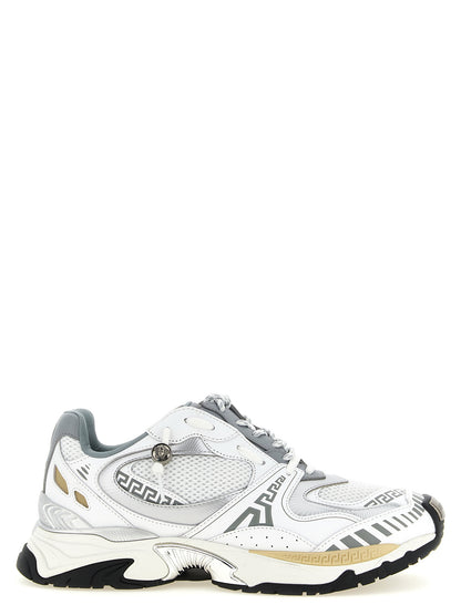 Zapatillas Chunky Versace de Cuero de Becerro Multicolor