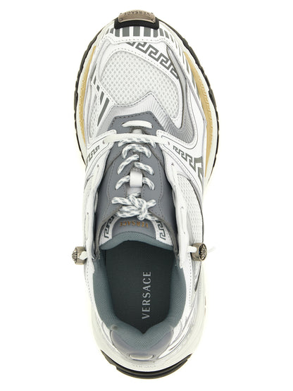 Zapatillas Chunky Versace de Cuero de Becerro Multicolor