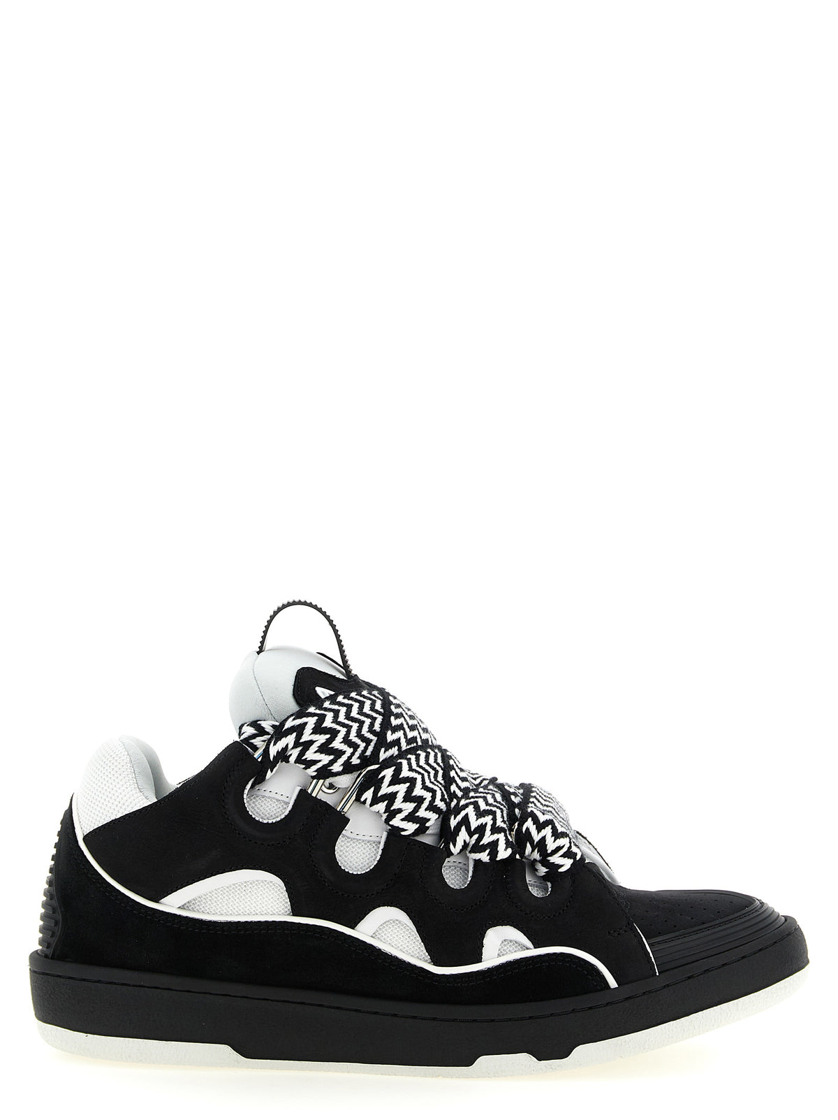 Zapatillas Chunky Bicolor de Piel de Becerro Lanvin
