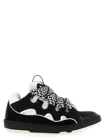 Zapatillas Chunky Bicolor de Piel de Becerro Lanvin