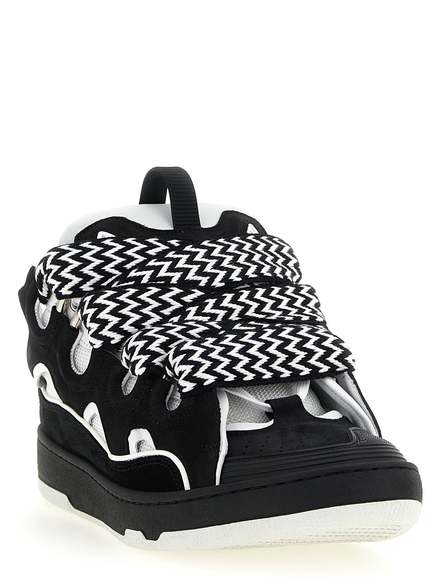 Zapatillas Chunky Bicolor de Piel de Becerro Lanvin