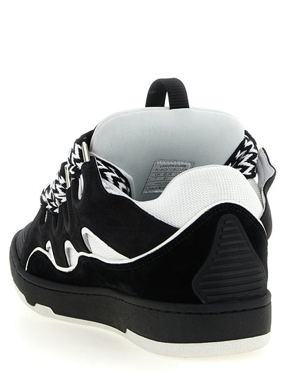 Zapatillas Chunky Bicolor de Piel de Becerro Lanvin