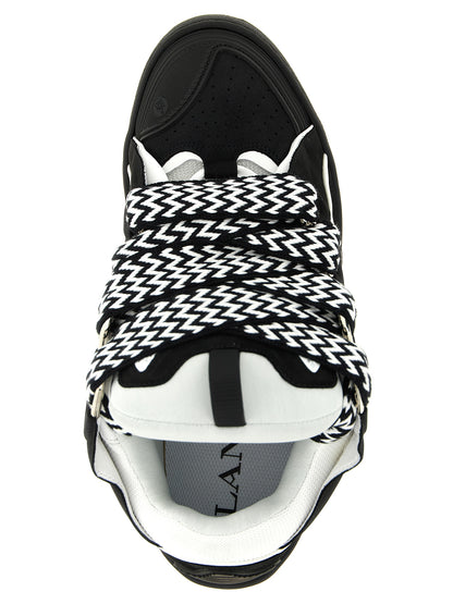 Zapatillas Chunky Bicolor de Piel de Becerro Lanvin
