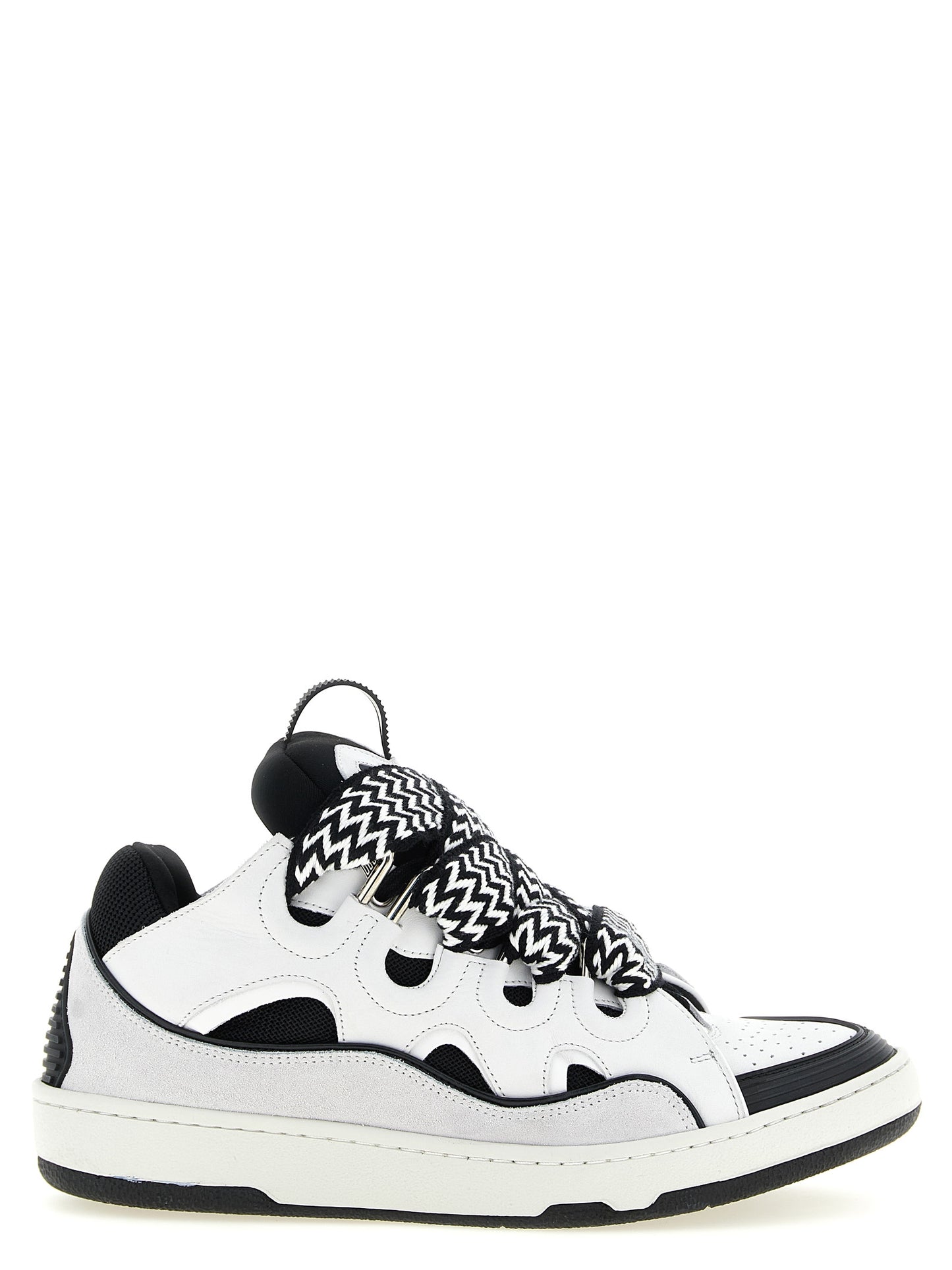 Lanvin Zapatillas Chunky Bicolor De Piel - Estilo Urbano Y Gran Volumen