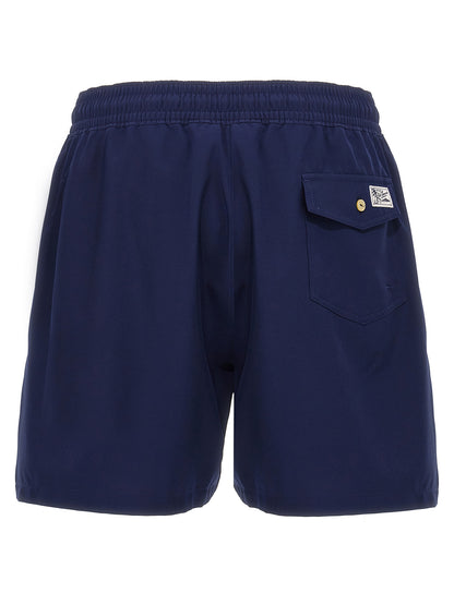 Polo Ralph Lauren Bermuda Bleu - Tissu Durable en Polyester