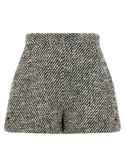 Bermulas Versace En Lana Virgen Bicolor Para Homme