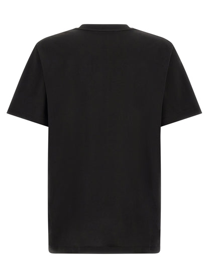 Moncler Camiseta de Algodón Negro - Confort Térmico
