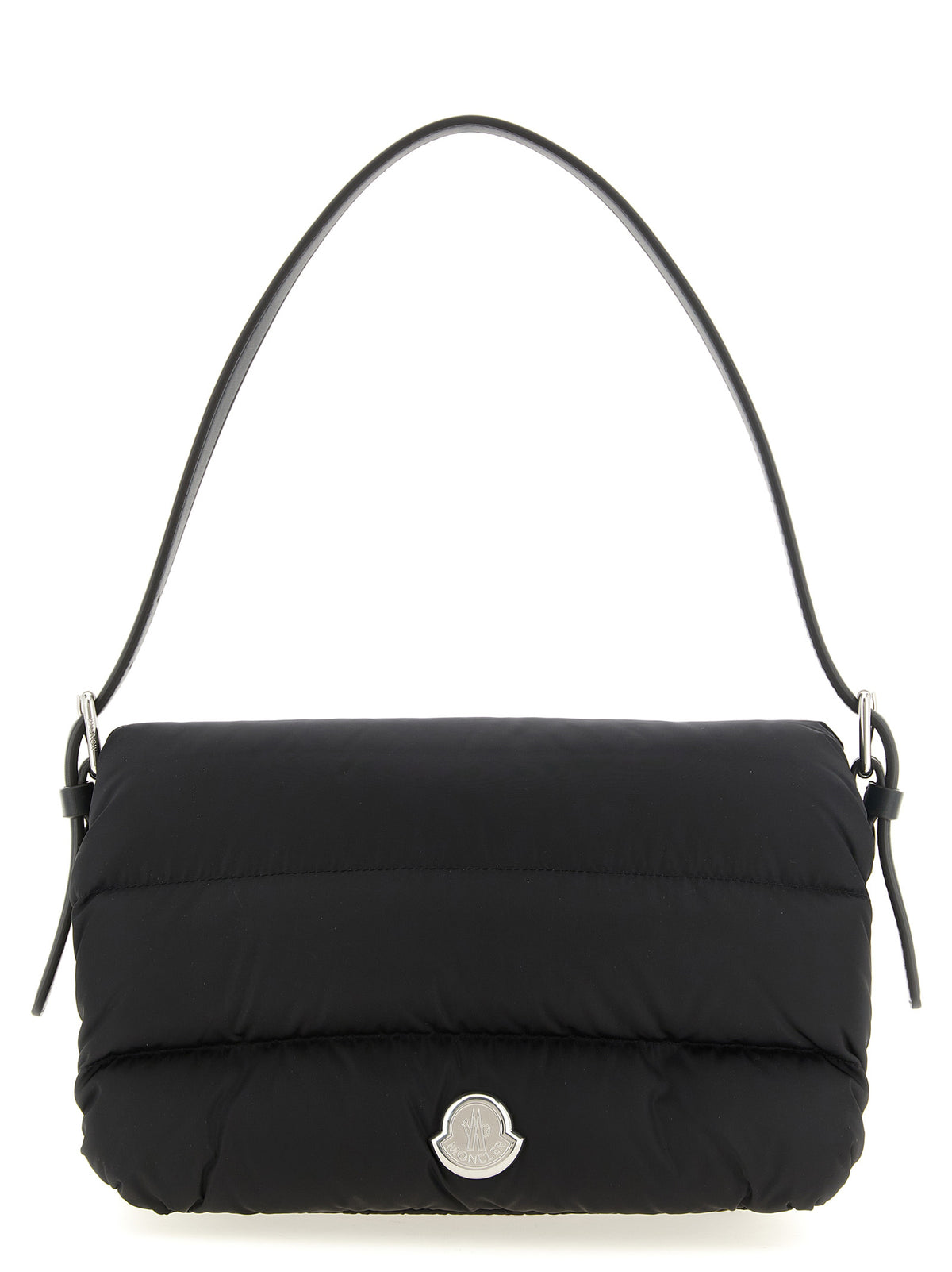 Bolso De Hombro De Poliamida Negra Caradoc De Moncler