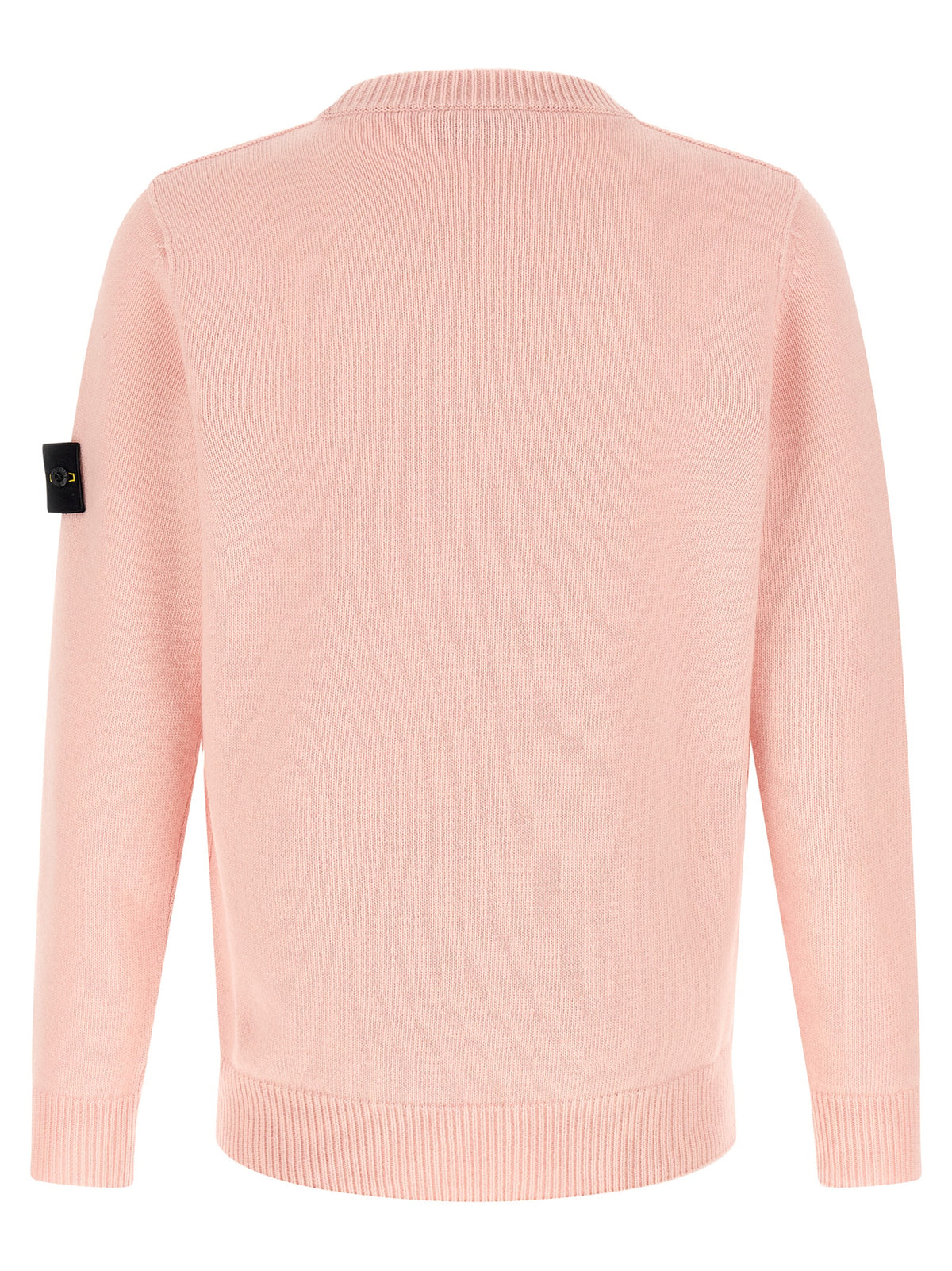 Stone Island Cardigan - Virgin Wool Multicolor Knit
