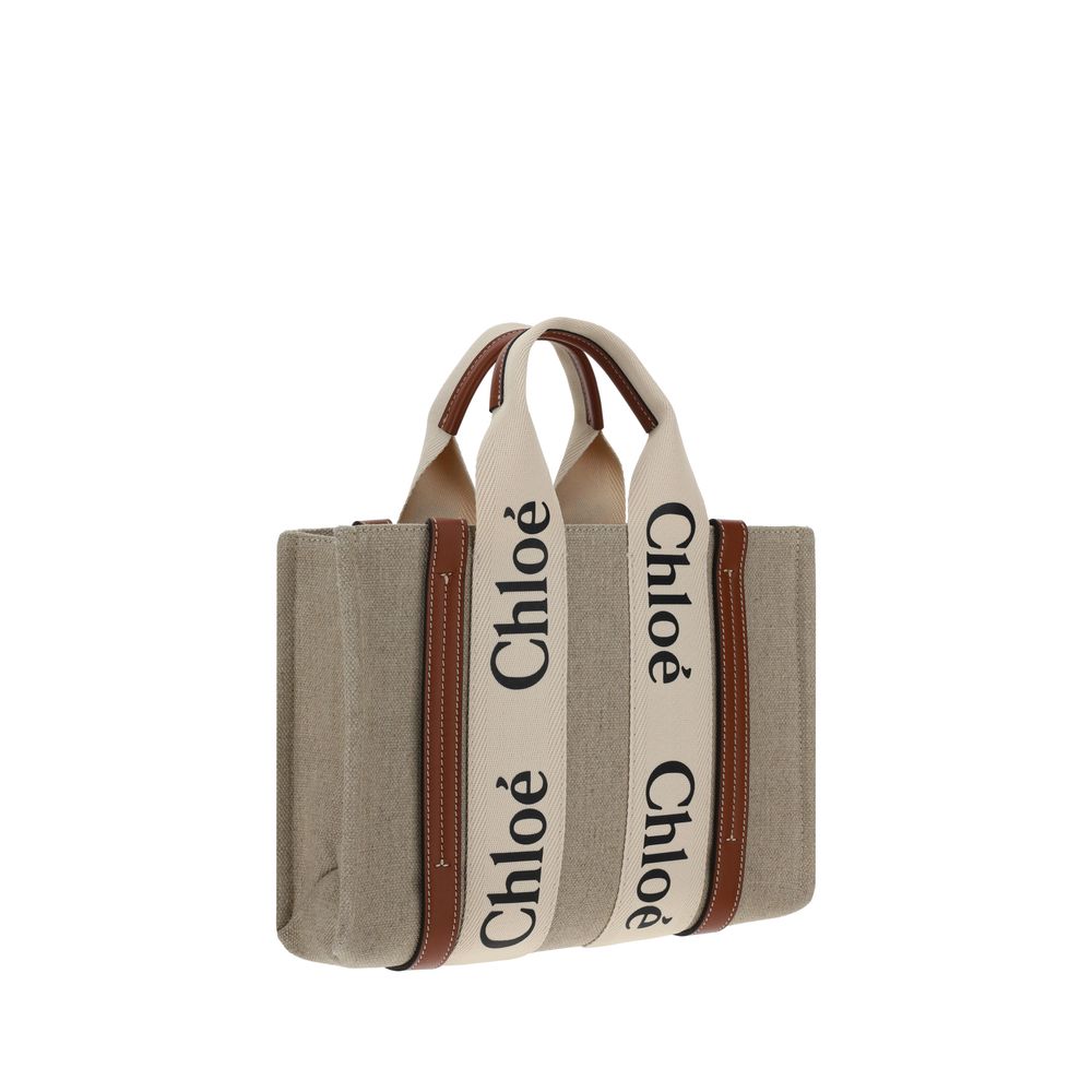 Bolso Chloé De Lienzo Marrón Artículo De Moda Contemporáneo