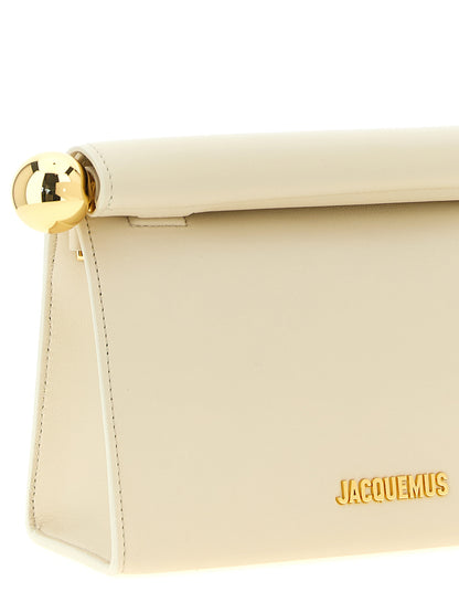 Jacquemus White Lambskin Handbag