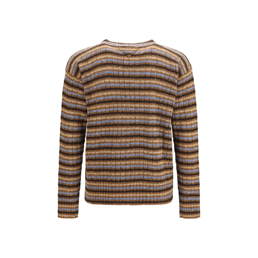 Maillot de Corps Prada en Laine à Motifs Multicolores - Collection Bélier