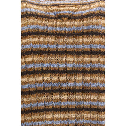 Maillot de Corps Prada en Laine à Motifs Multicolores - Collection Bélier
