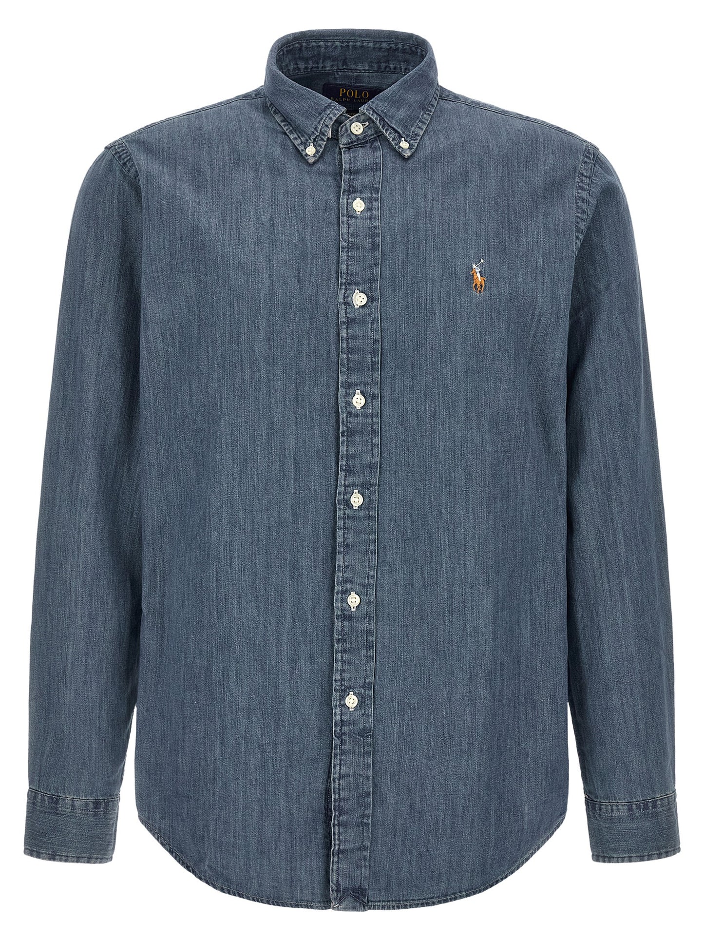 Blusa Polo Ralph Lauren De Algodón Azul Clásico