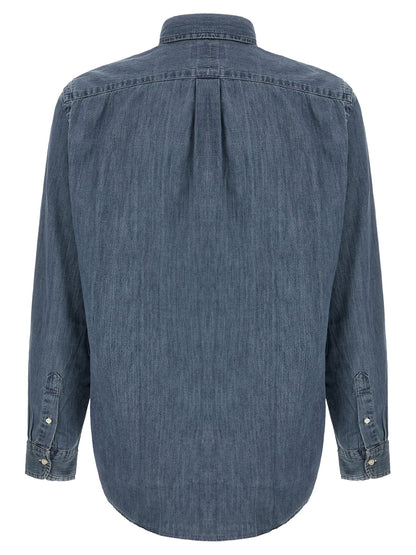 Blusa Polo Ralph Lauren De Algodón Azul Clásico