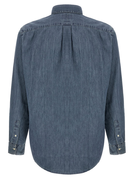 Blusa Polo Ralph Lauren De Algodón Azul Clásico