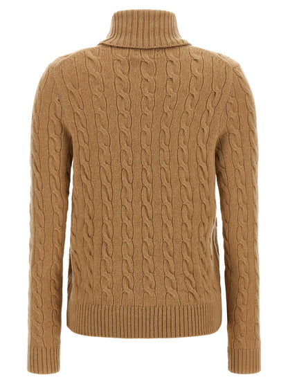 Polo Ralph Lauren Beige Wool Cardigan