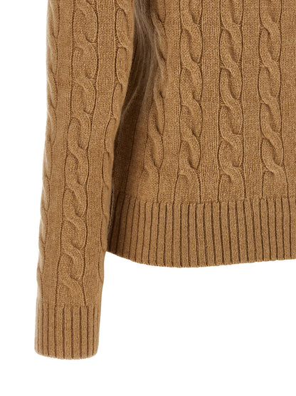 Polo Ralph Lauren Beige Wool Cardigan