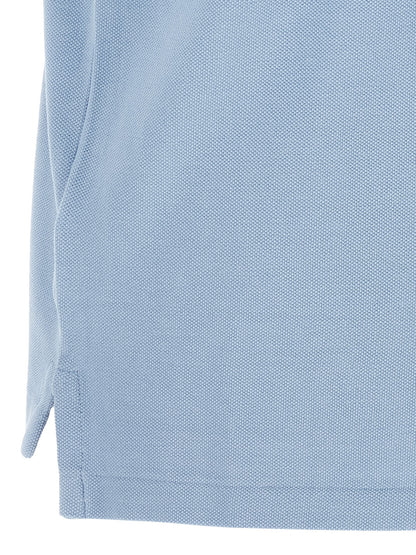Camisa Polo De Algodón Azul Polo Ralph Lauren Clásico