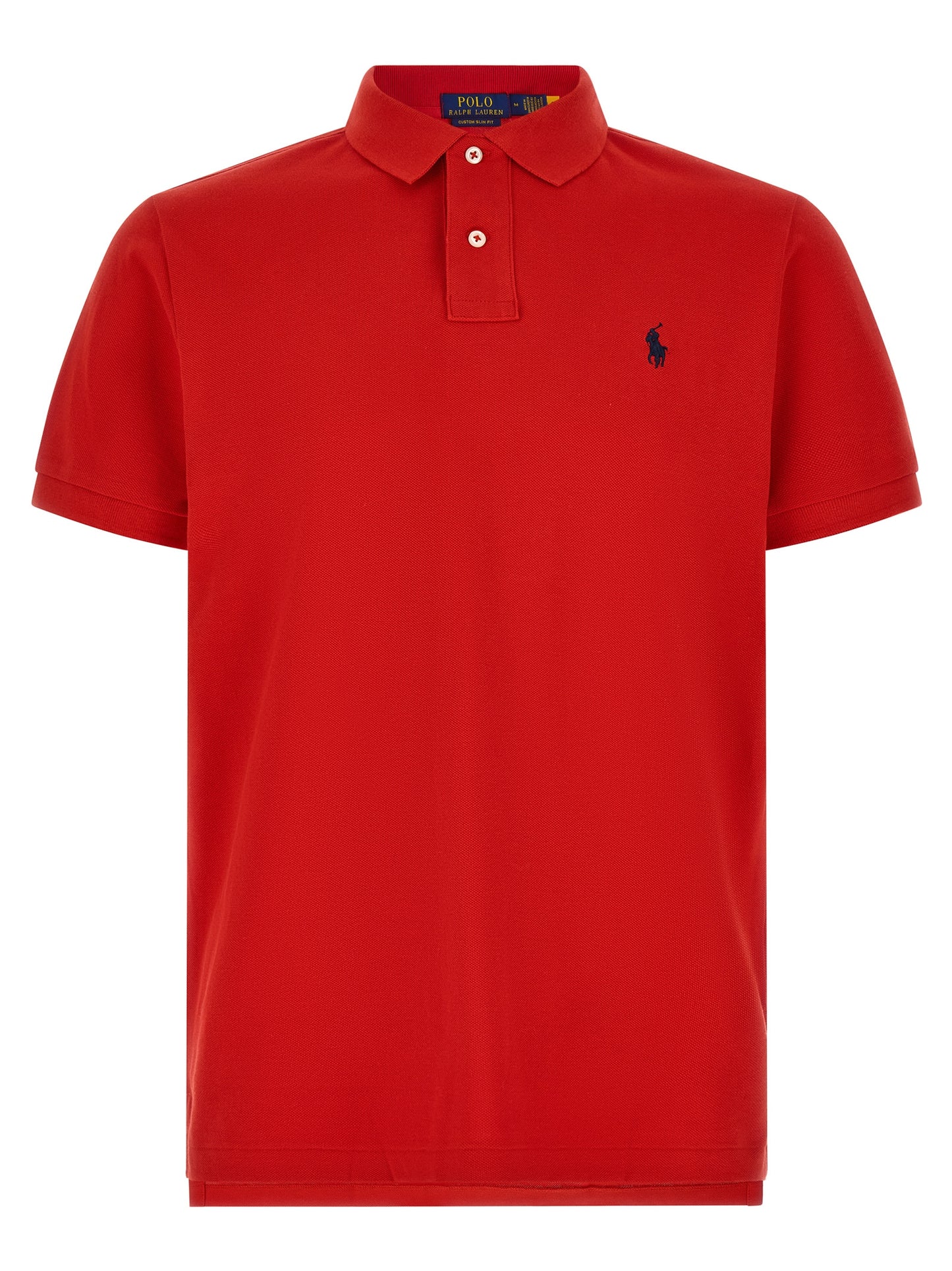 Polo Ralph Lauren Polo de Algodón Unicolor En Rojo