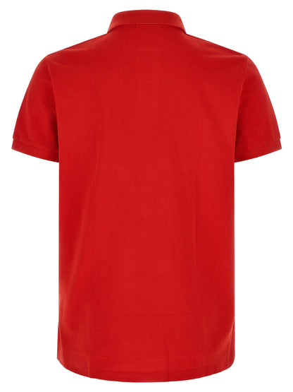 Polo Ralph Lauren Polo de Algodón Unicolor En Rojo