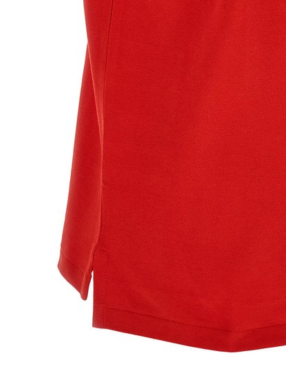 Polo Ralph Lauren Polo de Algodón Unicolor En Rojo