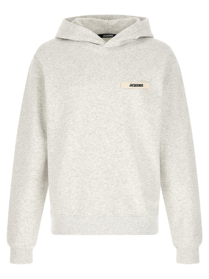 Sudadera Con Capucha De Algodón Jacquemus Color Gris