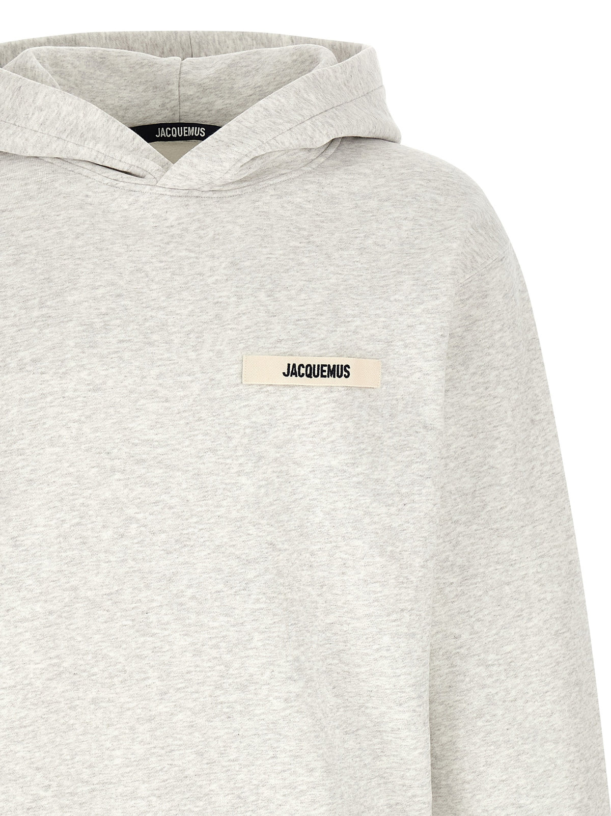Sudadera Con Capucha De Algodón Jacquemus Color Gris