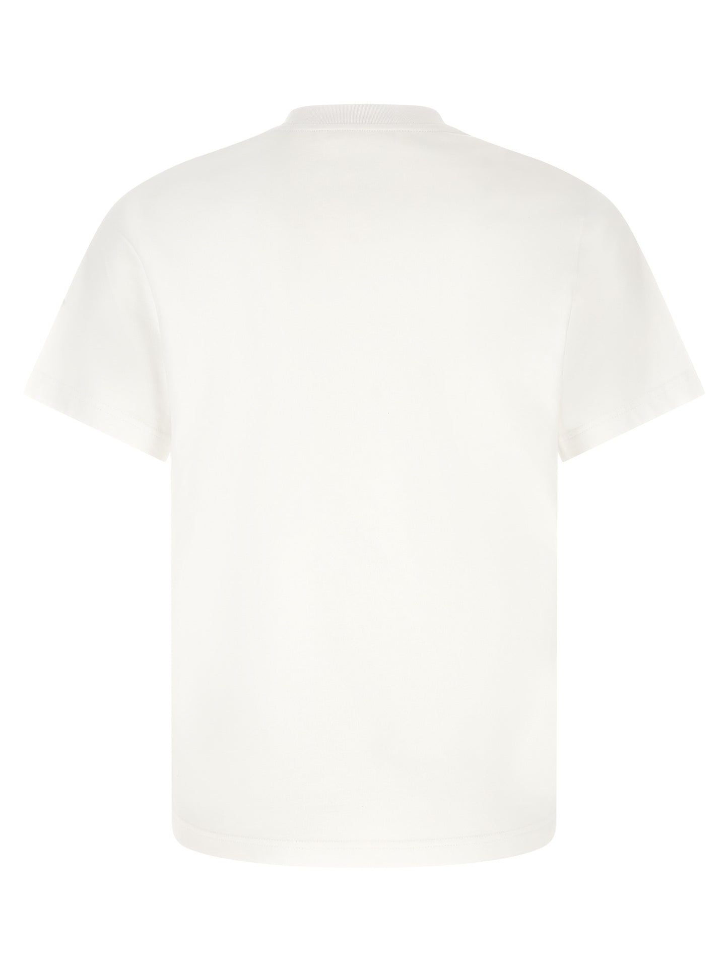 T-shirt Moncler en coton blanc d'usage courant