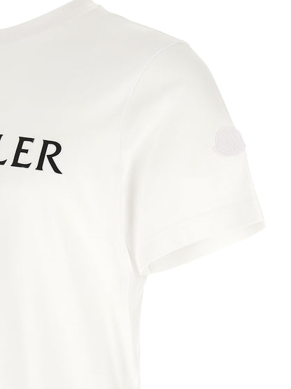 T-shirt Moncler en coton blanc d'usage courant