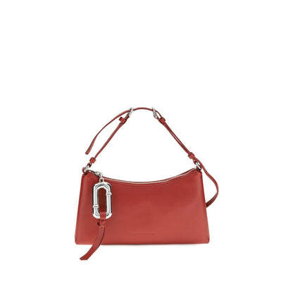 Marc Jacobs Red Leather Shoulder Bag Bos Taurus Model