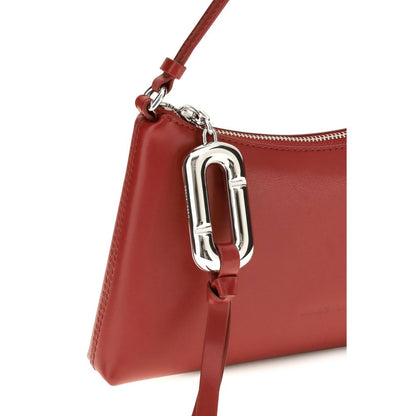 Marc Jacobs Red Leather Shoulder Bag Bos Taurus Model