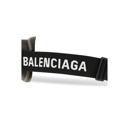 Gafas De Sol Plateadas Balenciaga De Poliamida Modelo Ski Mask