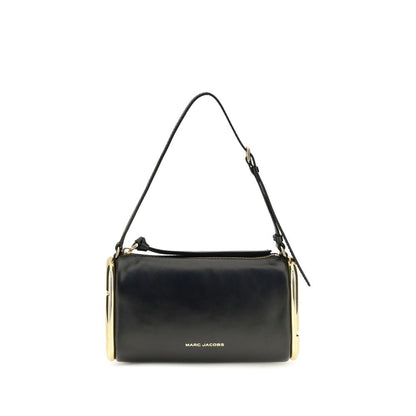 Marc Jacobs Compact Calf Leather Shoulder Bag Black