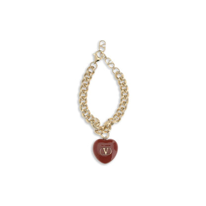 Pulsera Valentino Garavani Coeur Royal Baño De Oro