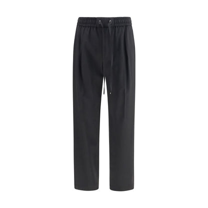 Dolce & Gabbana Joggers Oves Aries De Lana Negra - Confort Y Estilo Deportivo