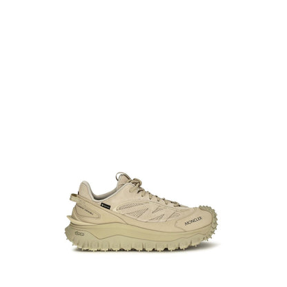 Zapatillas Deportivas Moncler Bos Taurus de Piel de Ternero Beige