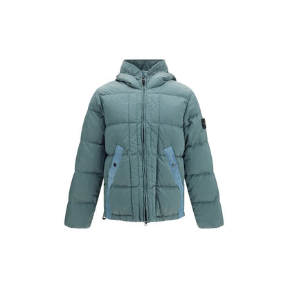 Chaqueta De Largo Completo Stone Island De Poliamida Bicolar