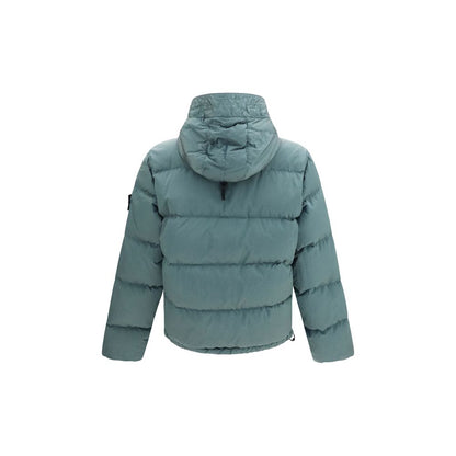 Chaqueta De Largo Completo Stone Island De Poliamida Bicolar