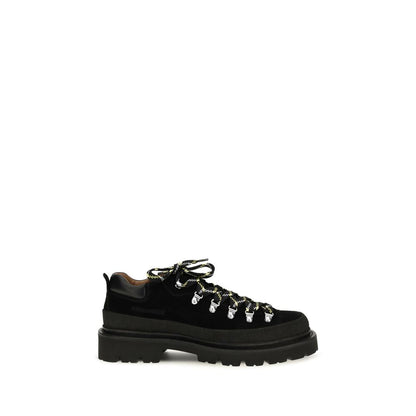 Dsquared² Baskets en cuir de veau noir Bos Taurus