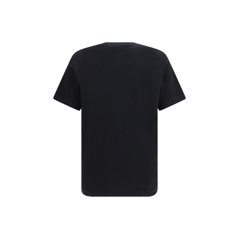 Dsquared² Black Cotton Structured Finish T-Shirt